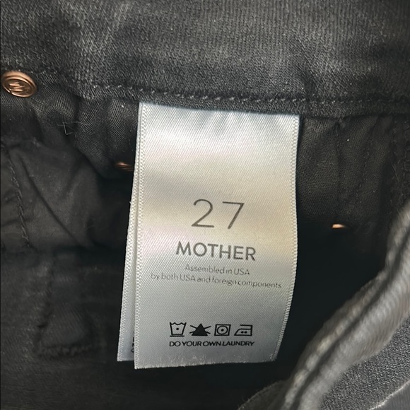 MOTHER Denim The Looker Mid-Rise Skinny Jeans in Not Guilty size 27 - Picture 2 of 16